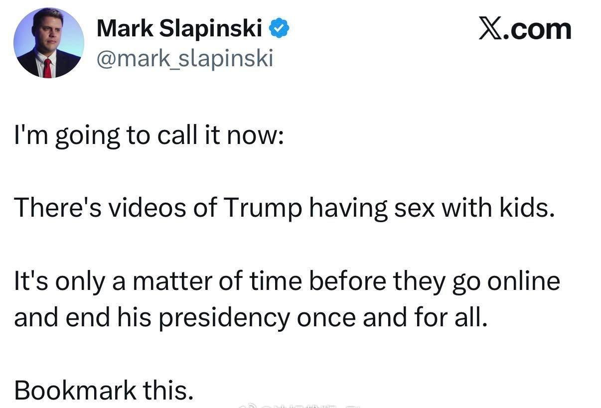 加拿大记者声称确实存在特朗普炼铜的视频，且认为早晚会流出。 ​