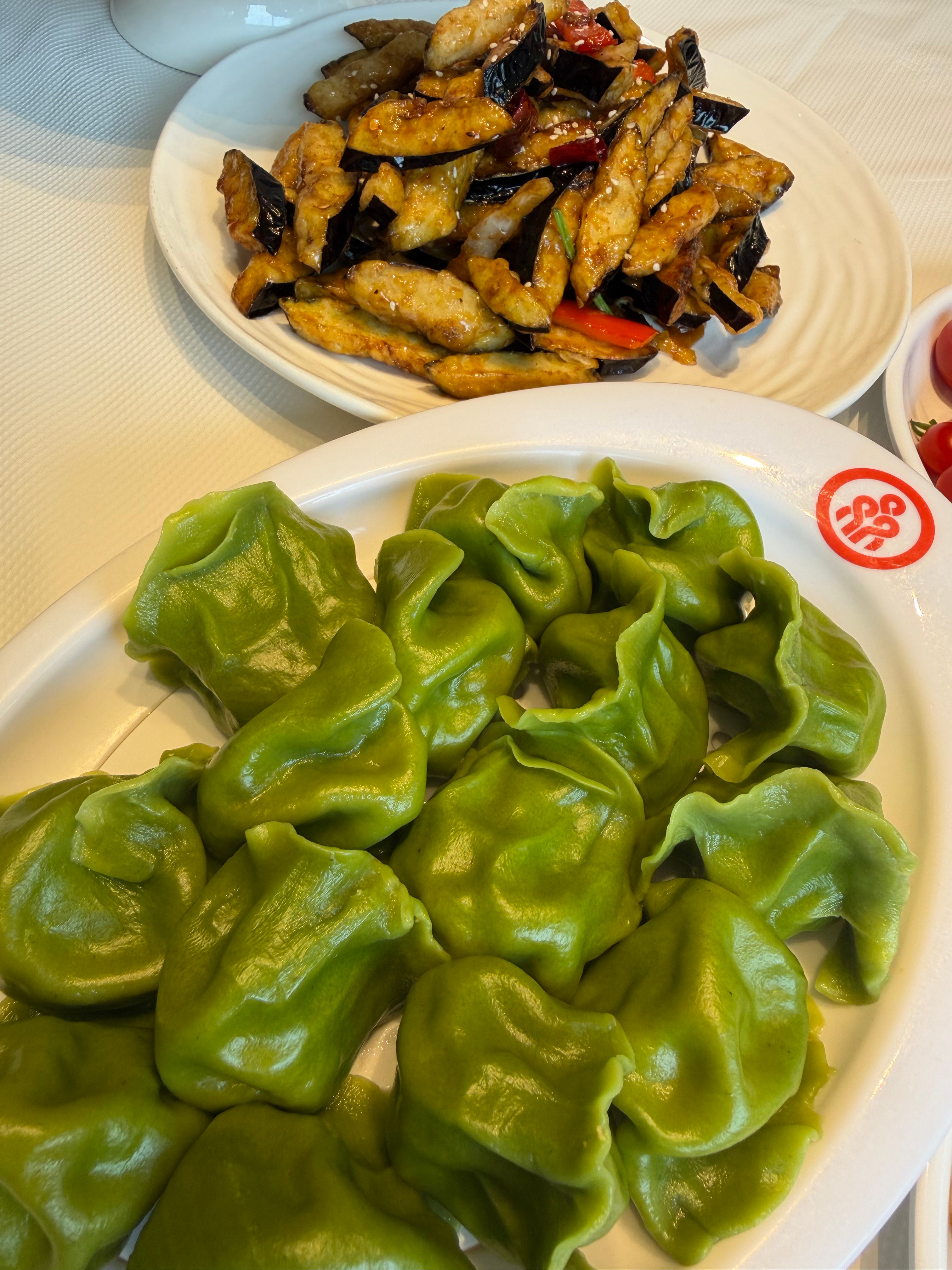 又来吃双合园啦这次点了网友推荐的风味茄子和大肉排