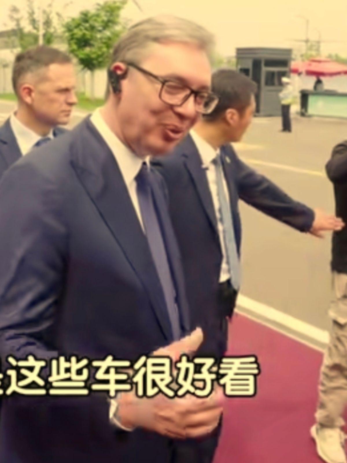 武契奇，点赞小米汽车！今天武契奇参观了小米汽车工厂，引发了广泛的关注和纷纷热议，