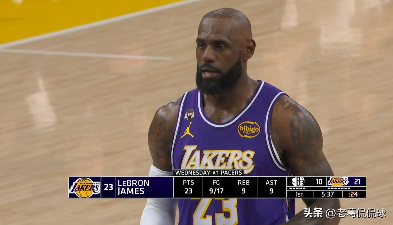 湖人巨星詹姆斯真是让人看不起，他竟然甘当绿叶！在今天湖人主场以116：99大胜篮