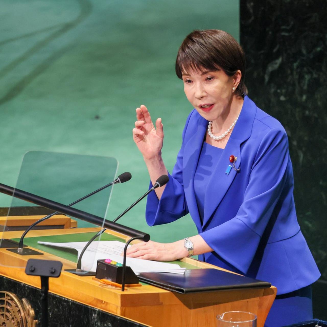 高市早苗在联合国大会上说，日本是在战争中“唯一遭受过原子弹轰炸的国家”，因此，日