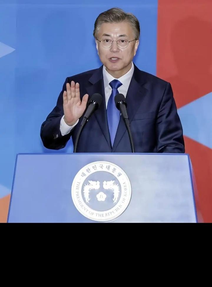 韩国冷笑话——认知
韩国前总统文在寅的父母认知太低了，好好的潮廯主人不做，搭乘美