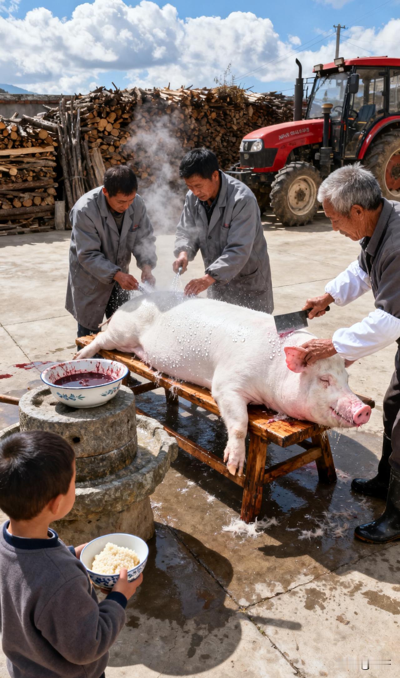 快来我的家乡湖南邵阳吃杀猪饭！

据红网报道，湖南邵阳湘妹几刘幸全网呼叫在家乡请