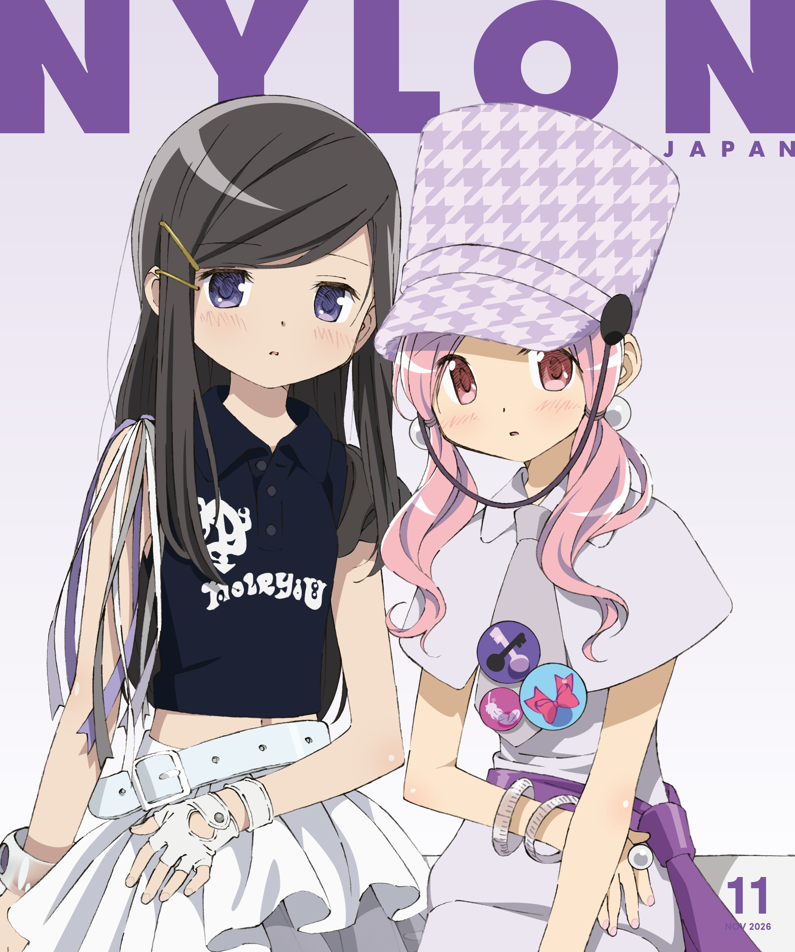 剧场版『魔法少女小圆 〈魔女之夜的回天〉』NYLON JAPAN 封面 ​​​