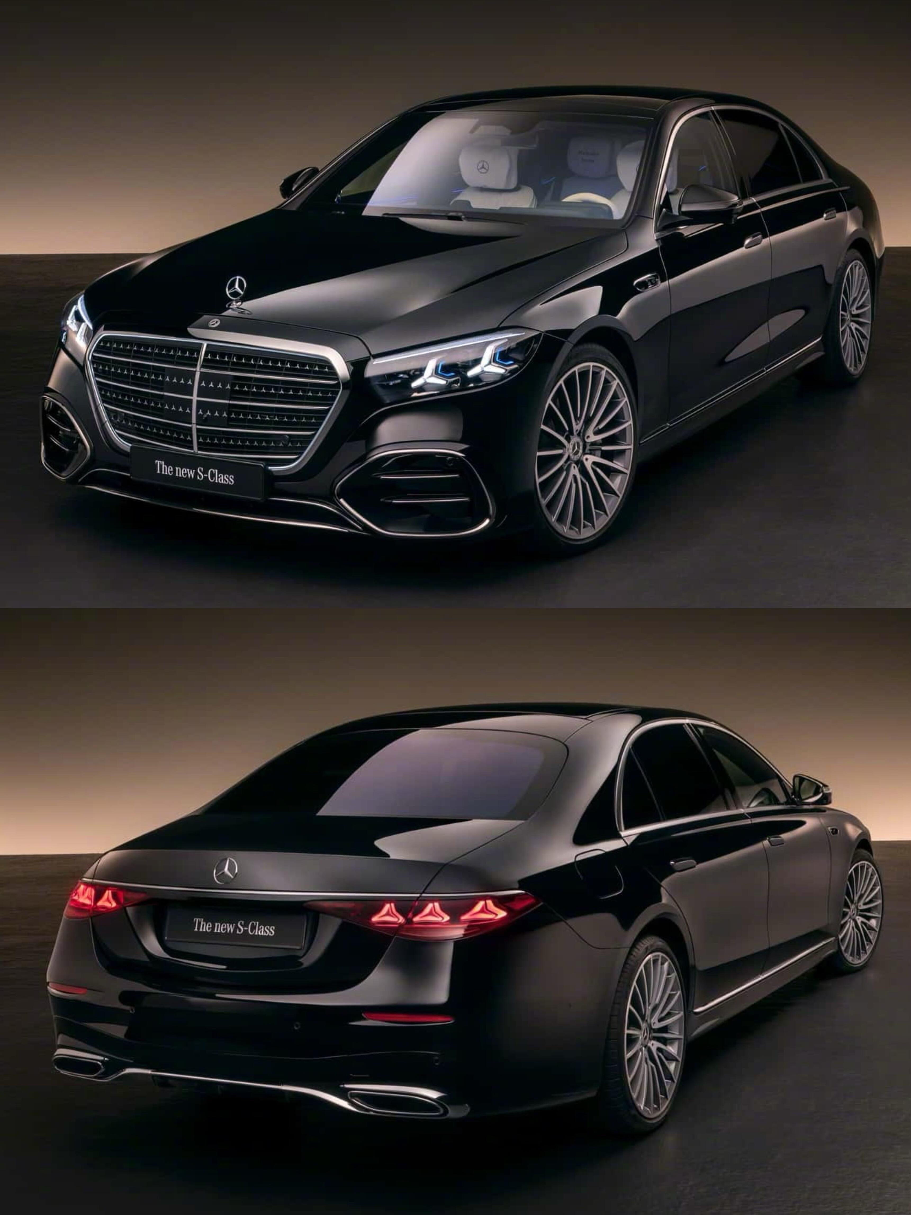 新一代S级轿车中期改款的奔驰S级今天亮相了，正好也是奔驰140周年，在这天发布这