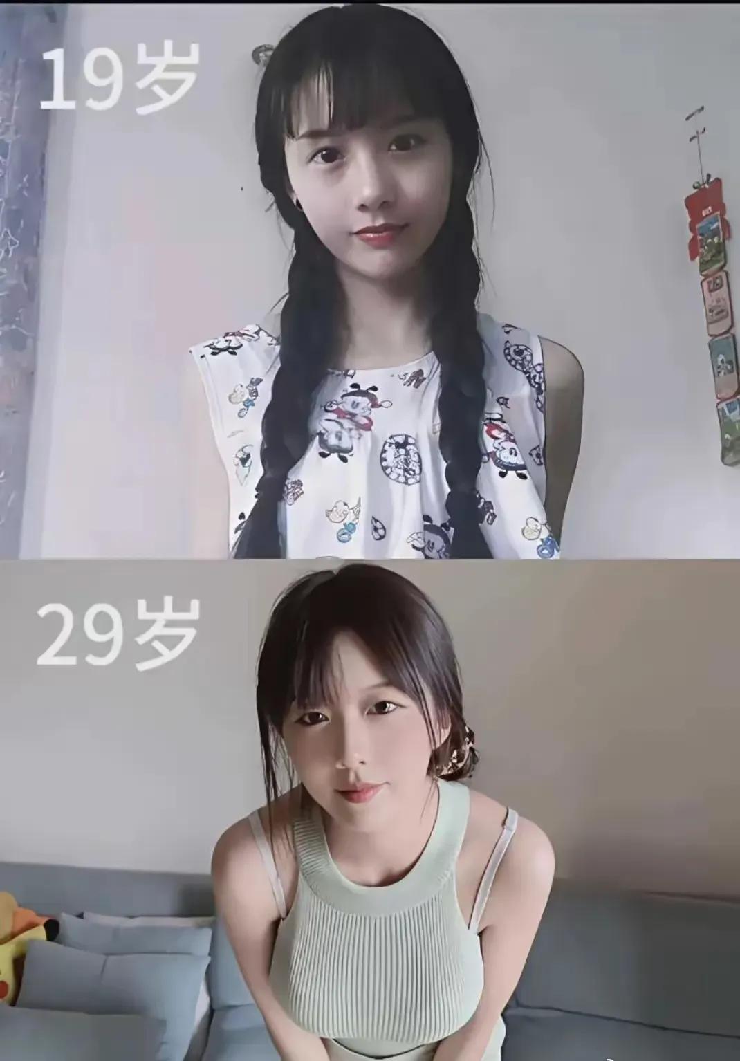 男人永远喜欢年轻的美女，两个美女相差十岁，男人肯定会选19岁的女孩。

如果一个