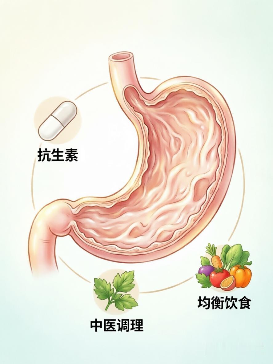 萎缩性胃炎，🚨别再自己吓自己了！
查出萎缩，是不是生怕变成癌？其实只要做对这三