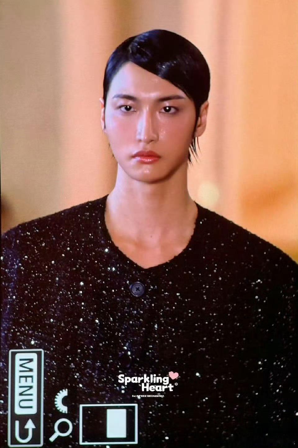 我去 ATEEZ朴星化巴黎时装周走秀图来了 是不是你的理想型 ​​​