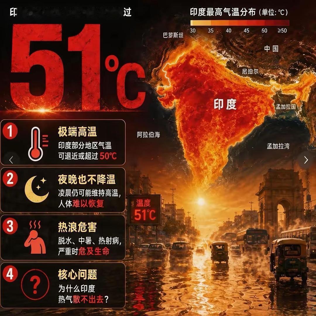 新德里45℃，无空调宿舍，中国留学生哭喊："感觉内脏在沸腾！"

这不是段子。新