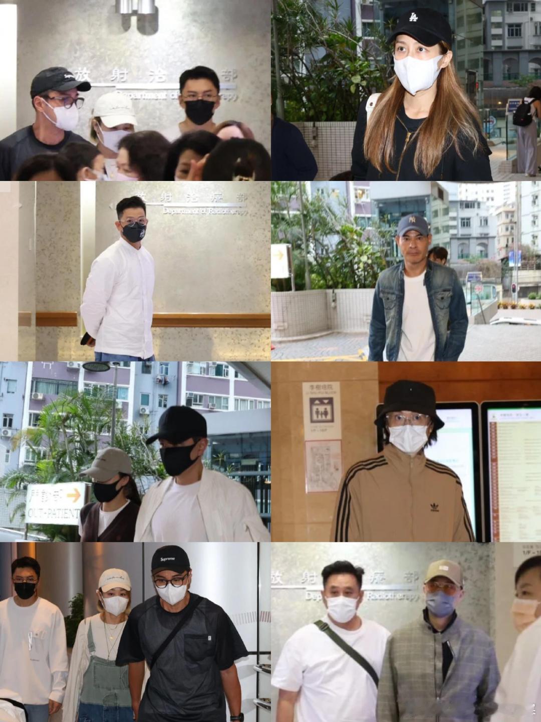 众星探望许绍雄港媒拍到众星前往医院探望许绍雄，欢喜哥一定一定要平安啊。众多港星前