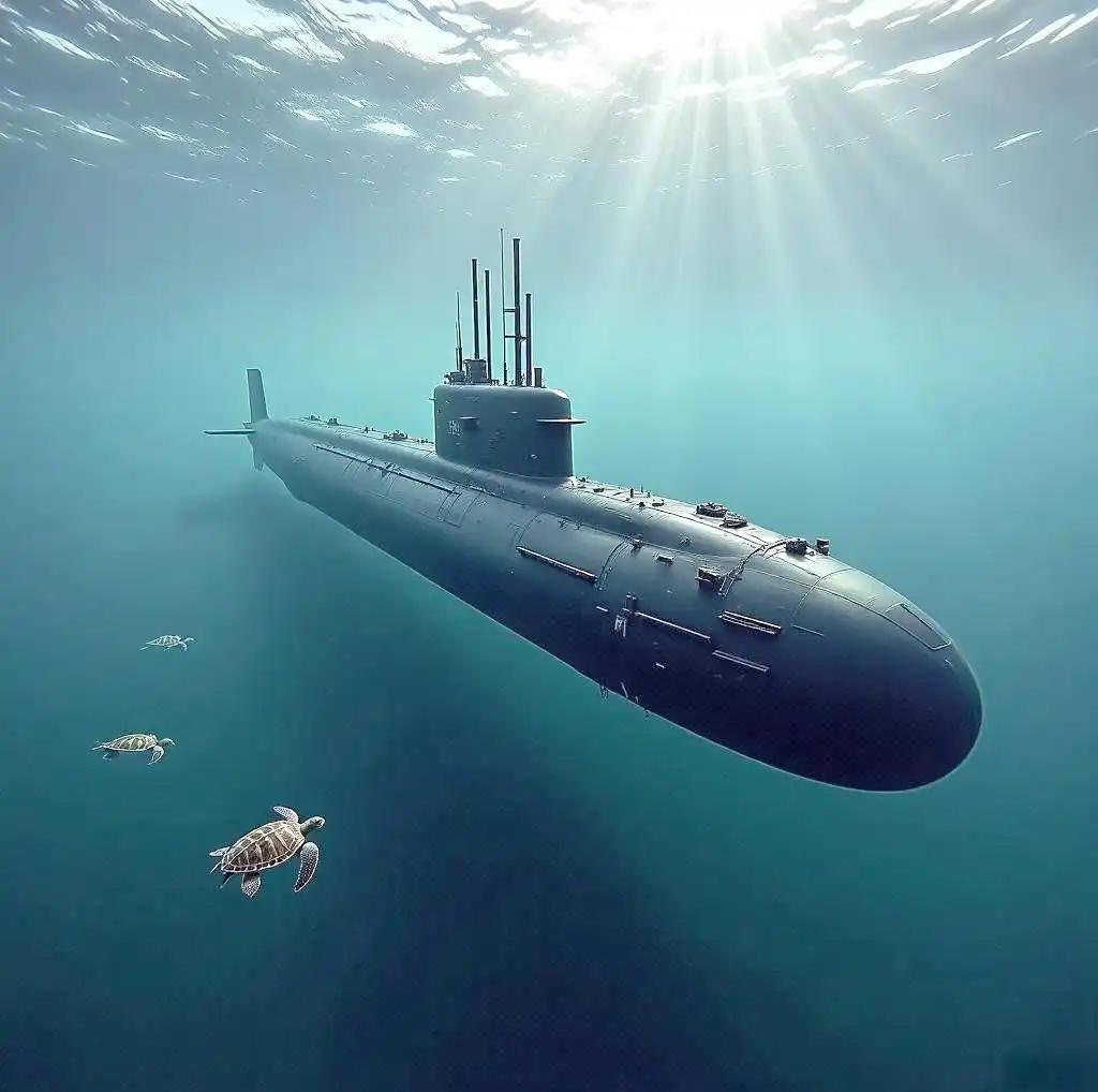 为什么核潜艇能长时间待在水下？原因很简单，它本质上是一台没有生命的机器，如果里面