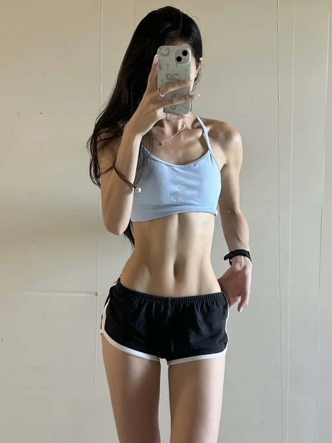 live练出了超美薄肌（吃练补分享）