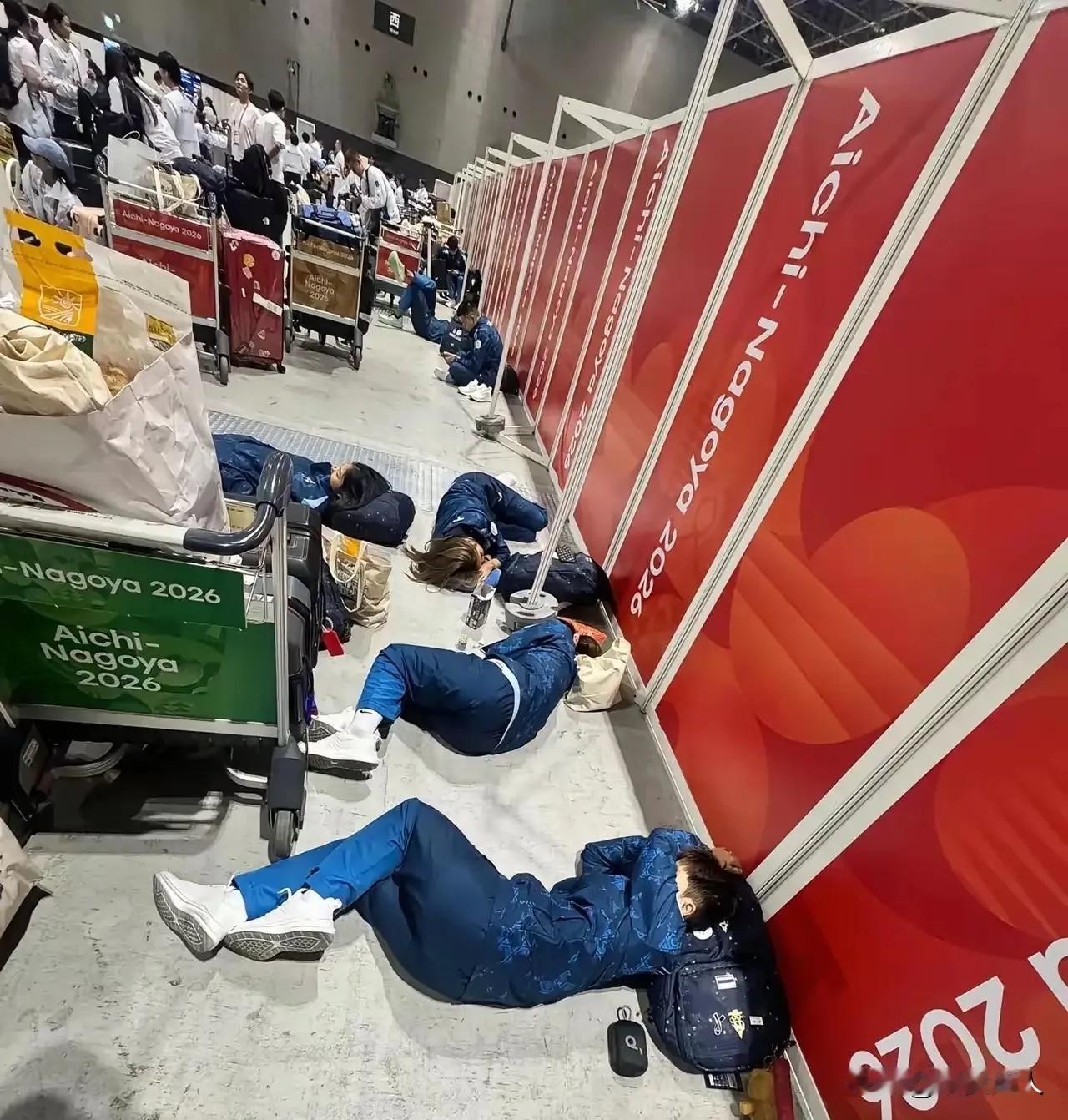 名古屋亚运会这下出名了，不仅泰国、韩国，亚洲多国运动员都知道了，后勤能乱成这样。