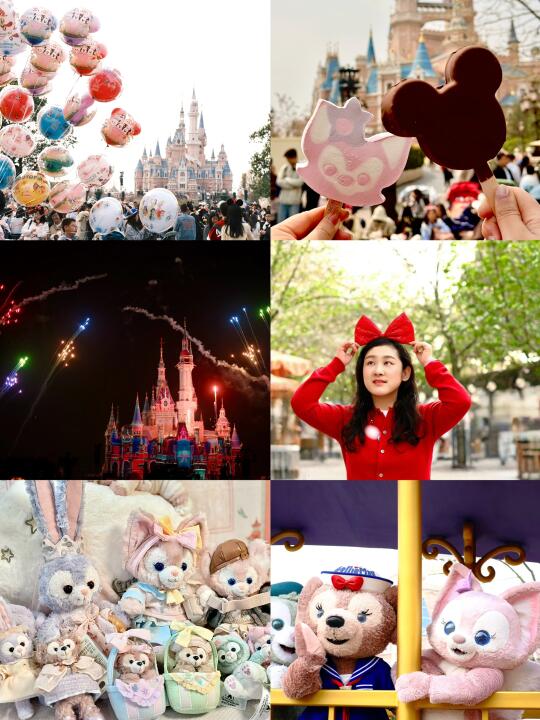 迪士尼也许见不到魔法🏰可这里有春天的童话