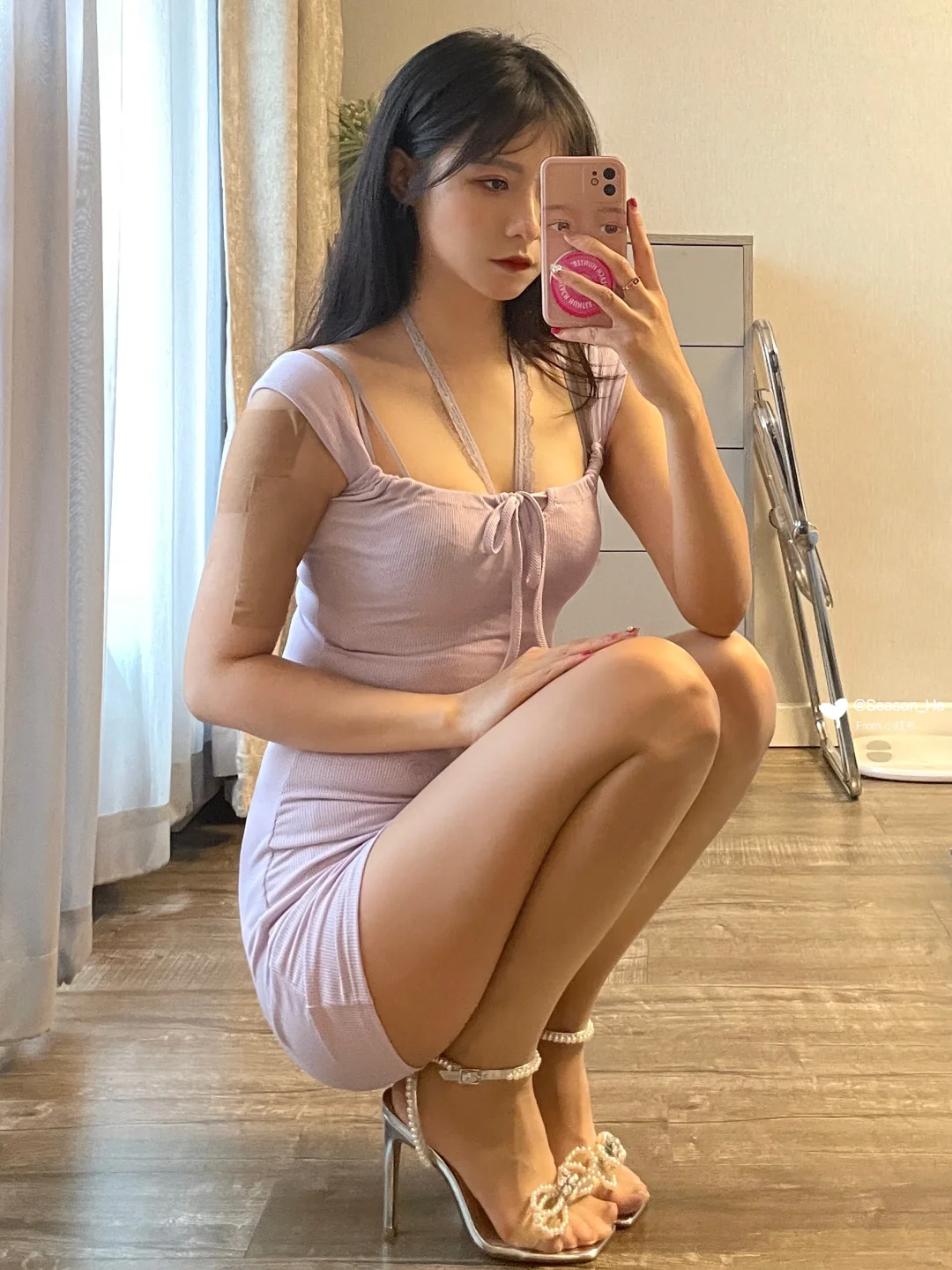 168/108斤 香芋紫穿搭 今天是温柔姐姐
