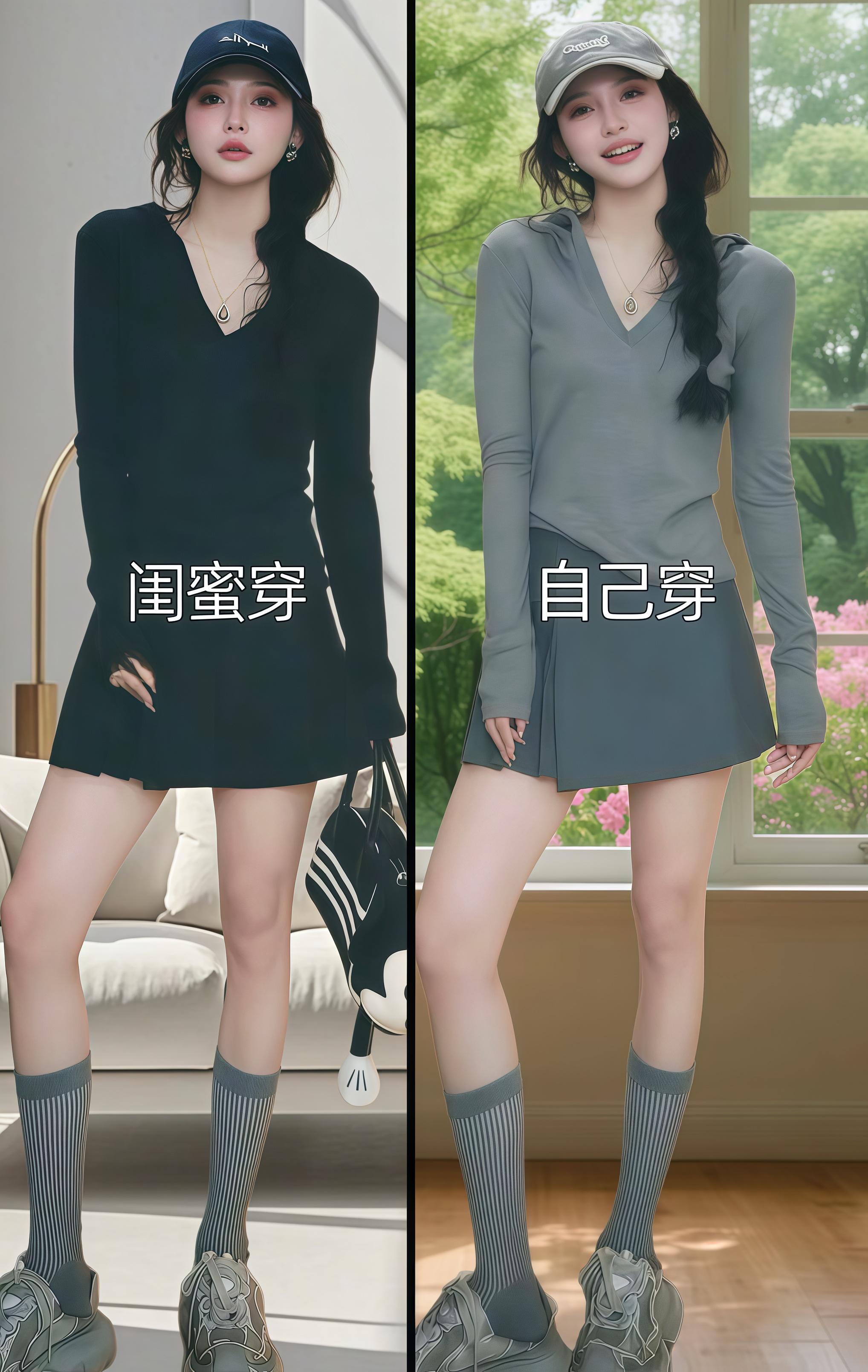 夏日必备！防晒又洋气的两件套～炎炎夏日，这款兼具防晒功能与时尚感的两件...