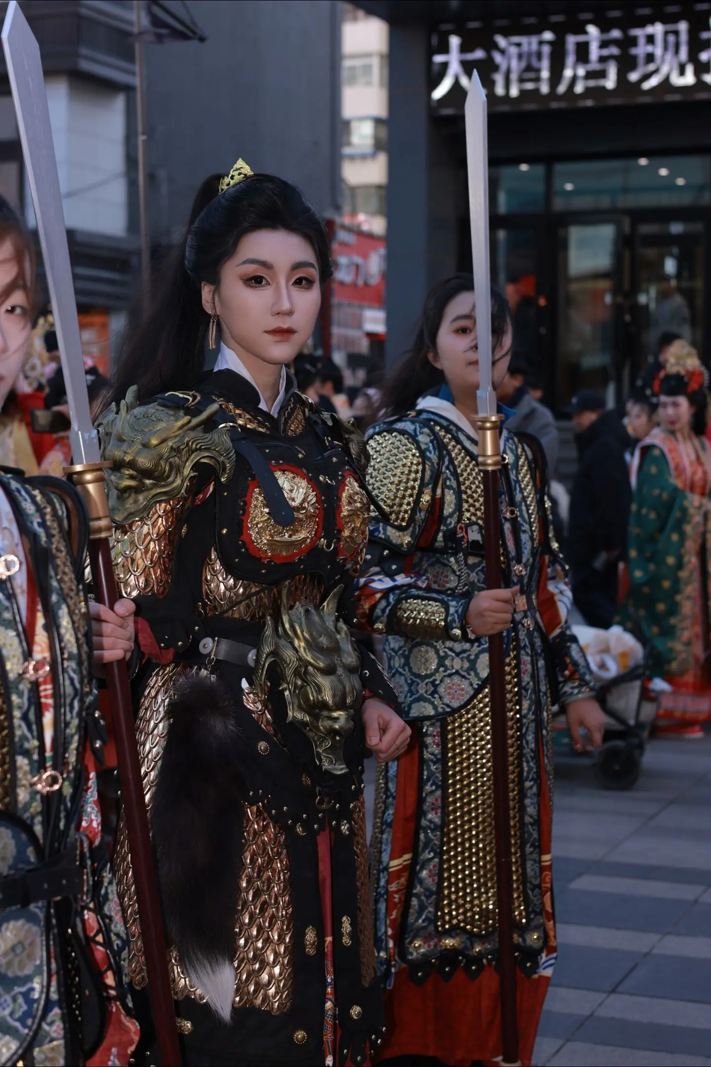 今年早早地就过完汉服出行日啦。
