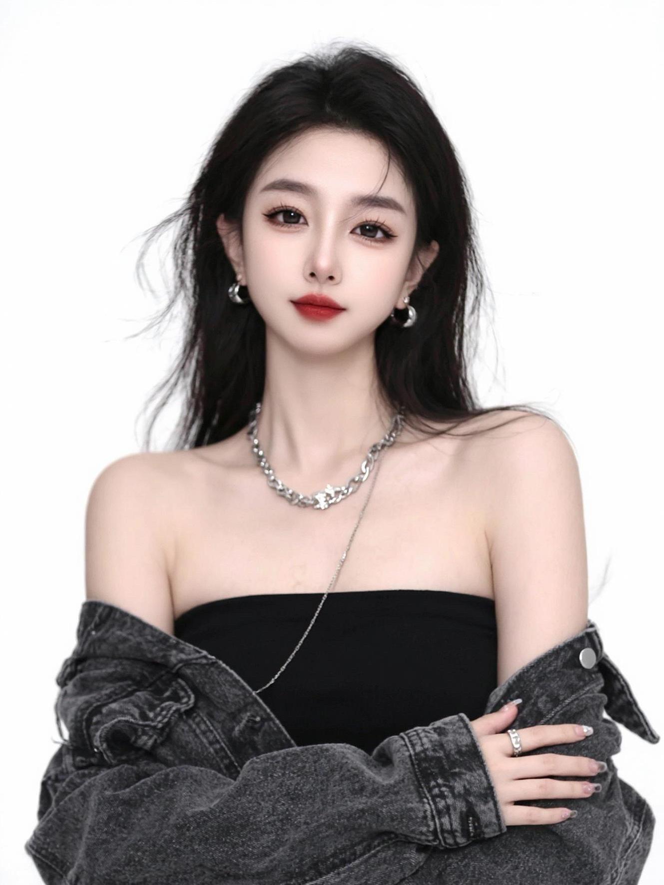 AI酷感人像 ai 写真 原来ai可以这么美 今日分享