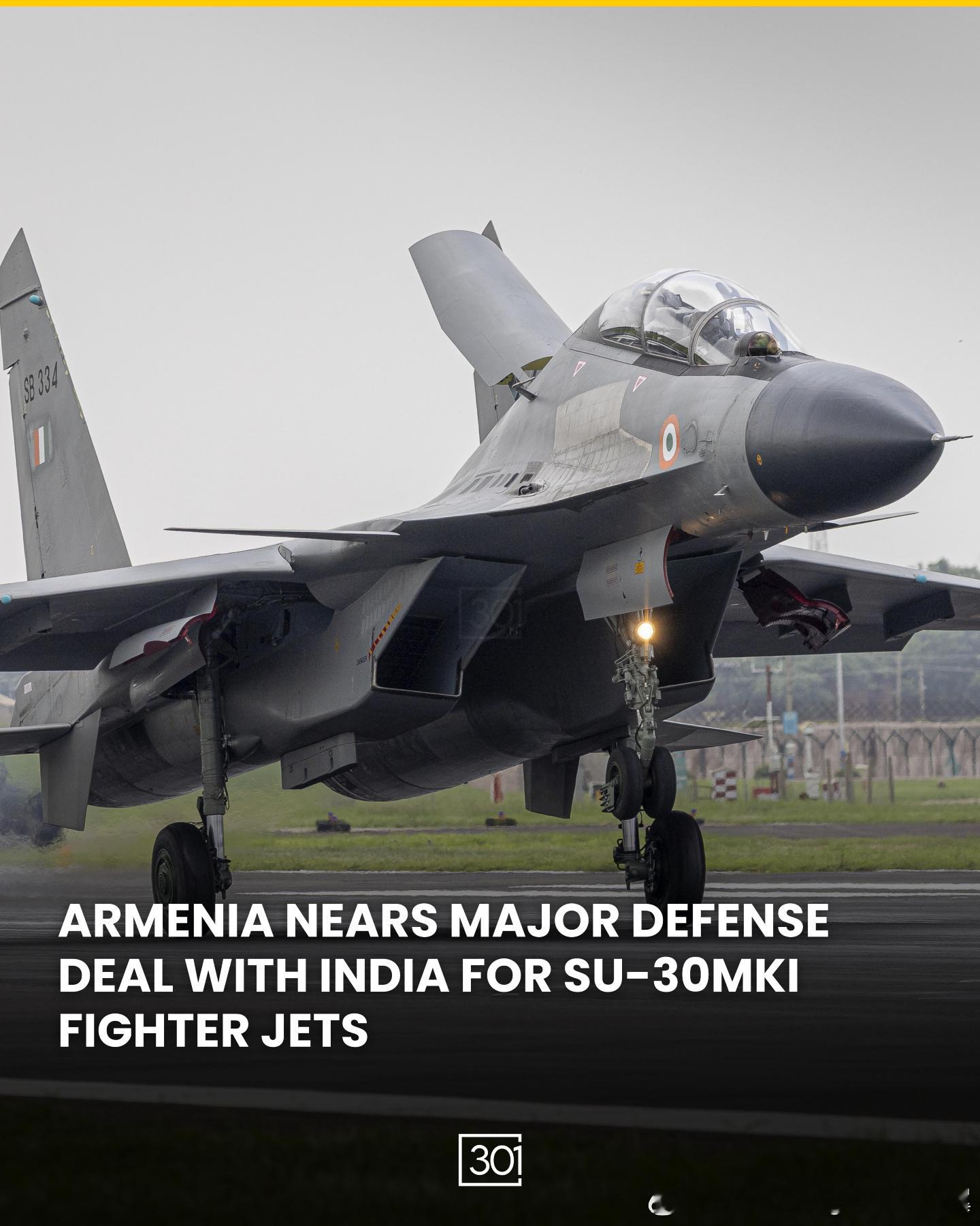 印度媒体报道，亚美尼亚即将与印度完成一项协议，从印度斯坦航空有限公司（HAL）采