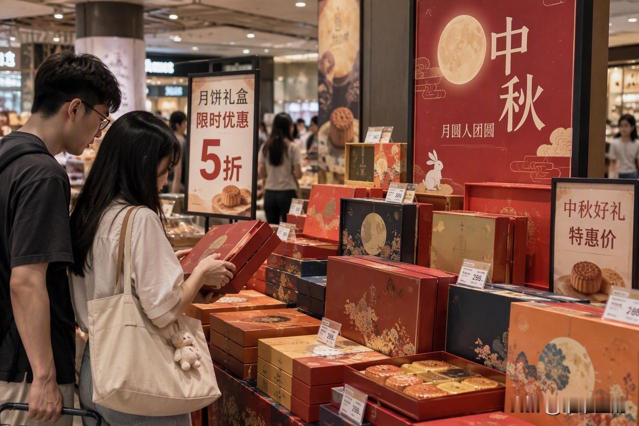 95后不再为中秋礼盒买单

中秋还没到，月饼已经开始打折。

“95后对月饼兴趣