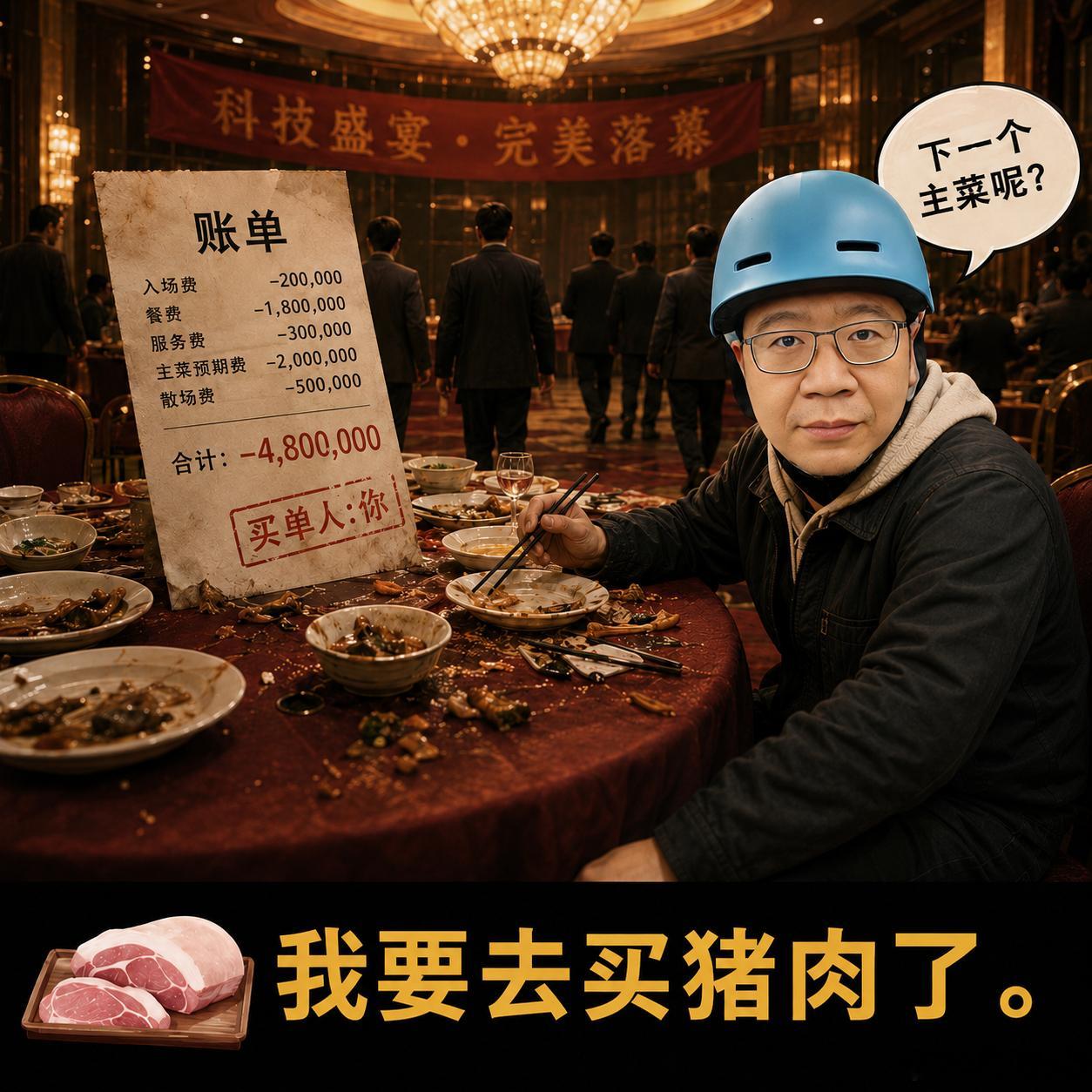 博格抄底的猪肉，跌了20%，这两天终于涨了A股