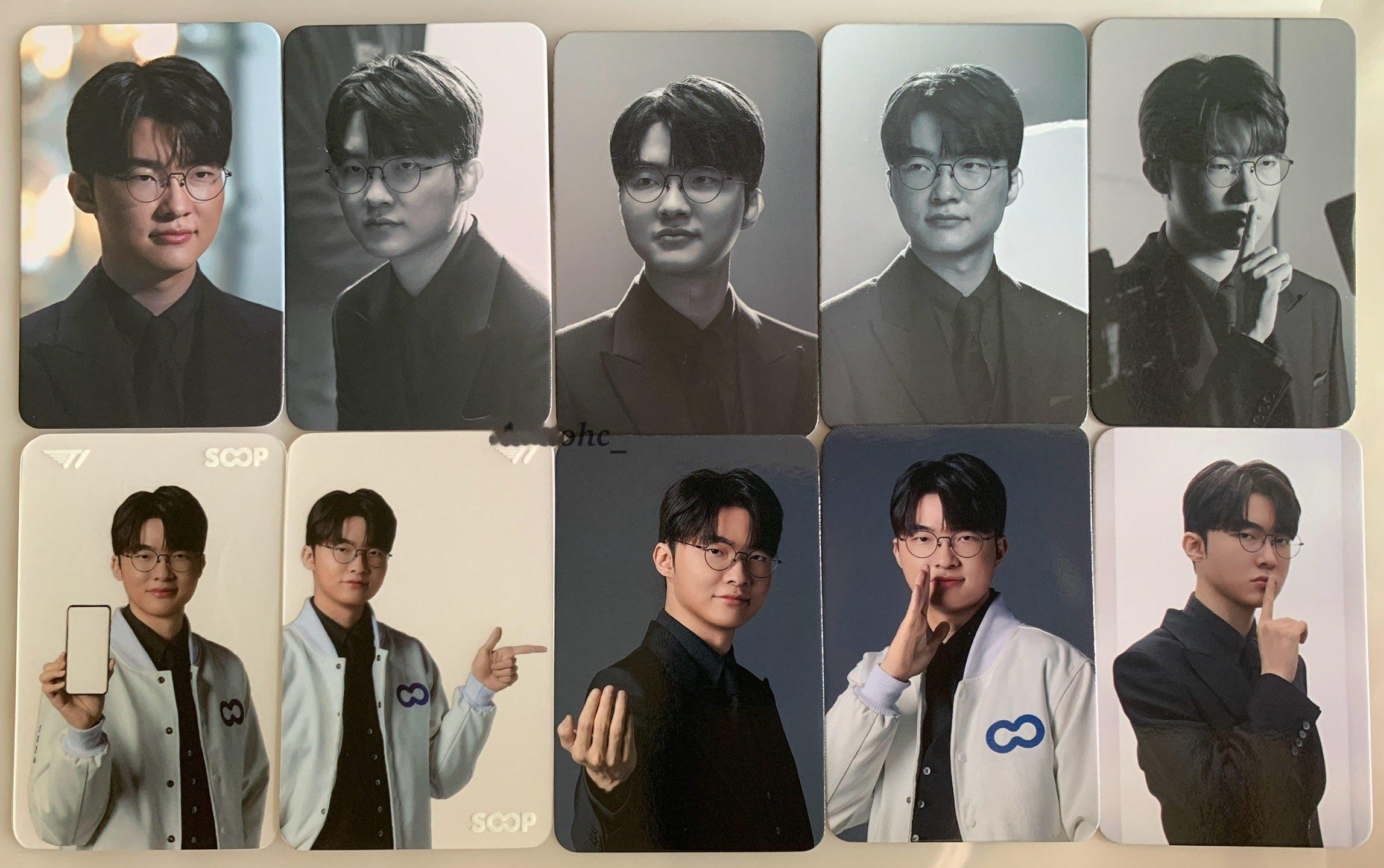 粉丝收到的Faker的西装小卡，好帅[哇]cr.chouohc_2025lck英