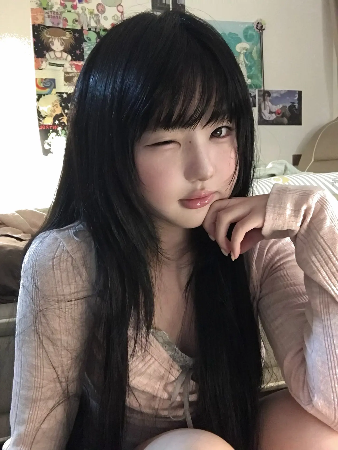 一切都是淡淡的。