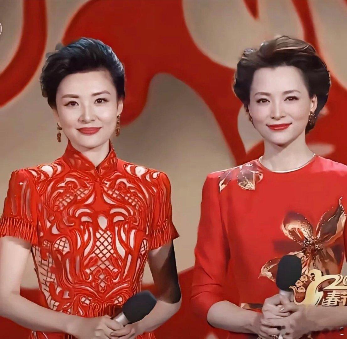 董卿周涛 彼此璀璨彼此照亮 双姝同框便是极致美好，董卿周涛一路彼此成就彼此照亮！