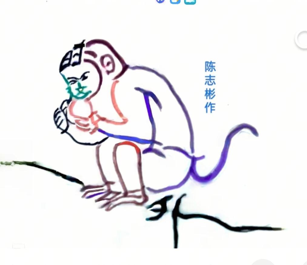 图中画面.它隐藏着几个字。有点难度呀！你能看出来吗？猜猜看吧！