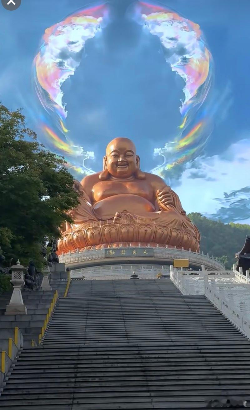 头顶七彩祥云的佛祖 刷到超级幸运 你即将迎来幸运九月！ ​​​