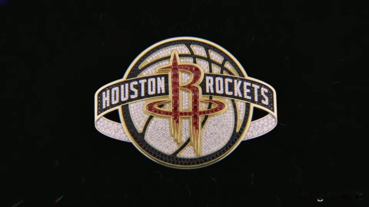 休斯顿火箭的砖石戒指的样子，预示着总冠军[赞]