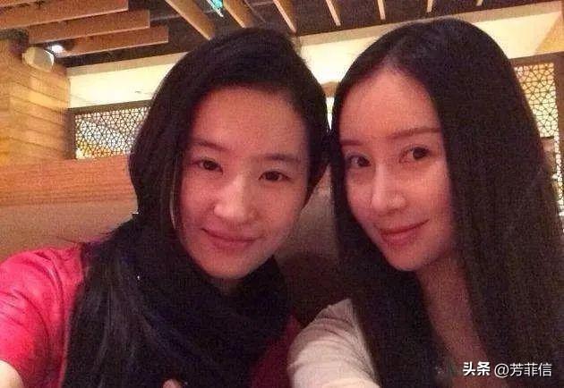 美女的旁边还是美女，才意识到舒畅和刘亦菲是同龄人，舒畅本应该也是内娱85花一员…