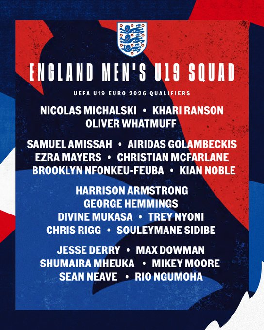 利物浦青训 从成年队到U17，只有恩古莫哈和尼奥尼入选了英格兰U19 