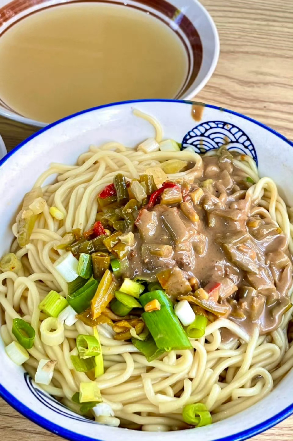 大早上吃热干面是真的好吃[哇][哇]  