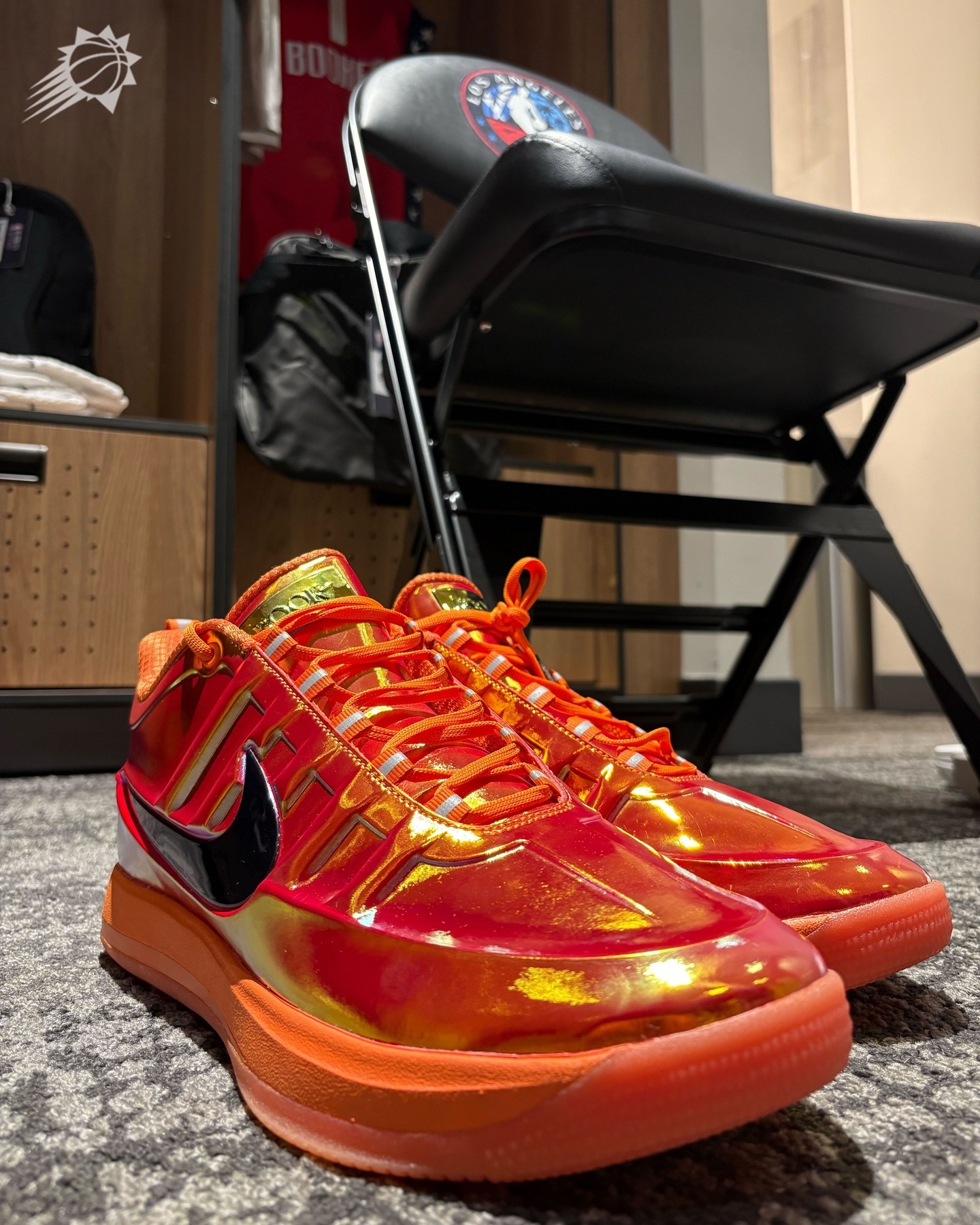 太帅了！沉浸式感受布克全明星球衣&球鞋细节🔥菲尼克斯太阳 ｜旭日东升