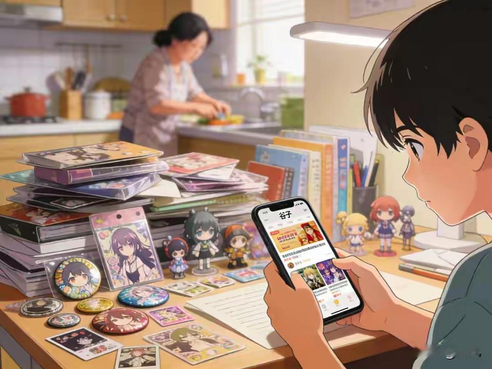 “谷子”火爆席卷全国校园，谷圈持续升温，青少年沉迷“吃谷”严重侵蚀青少年健康。