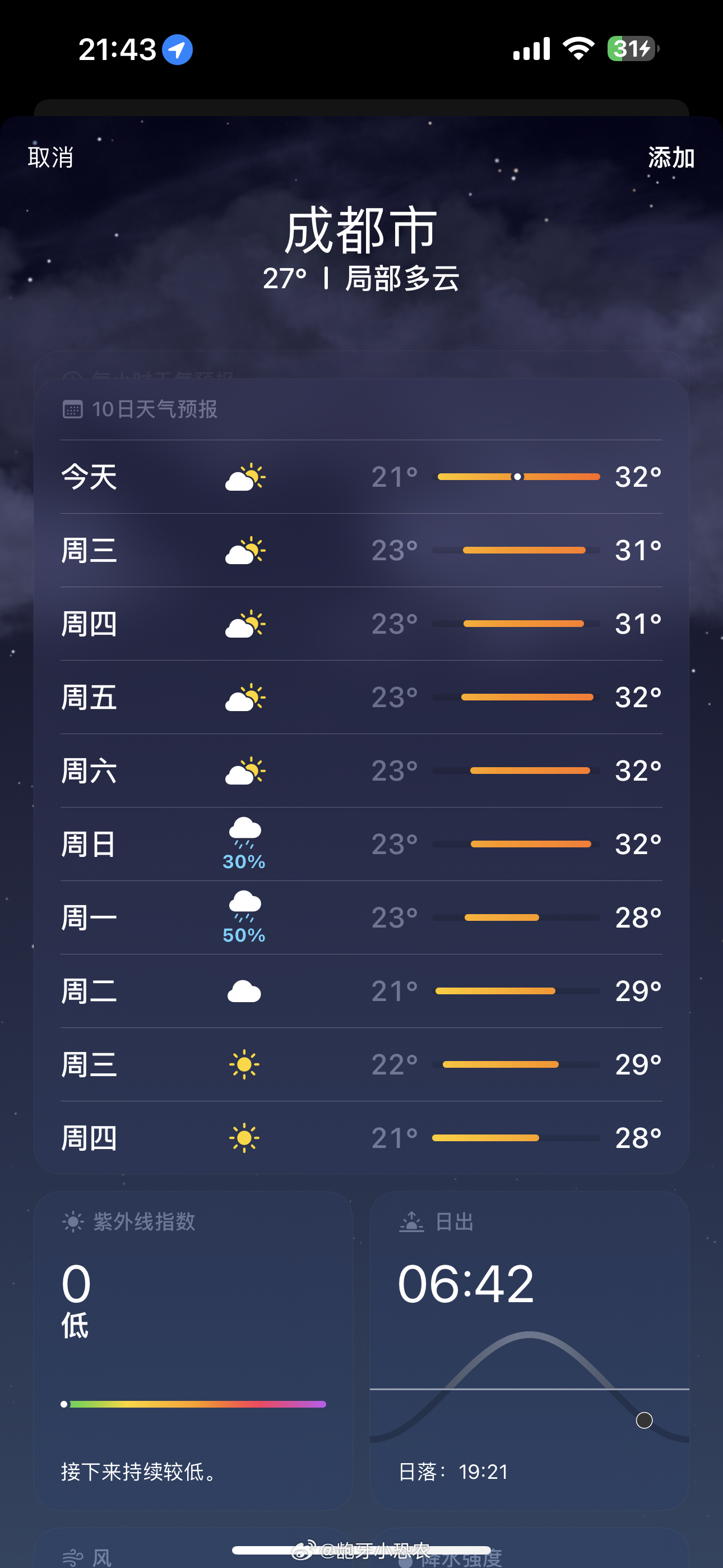 问一下 这个天气要带卫衣外套吗[苦涩] ​​​