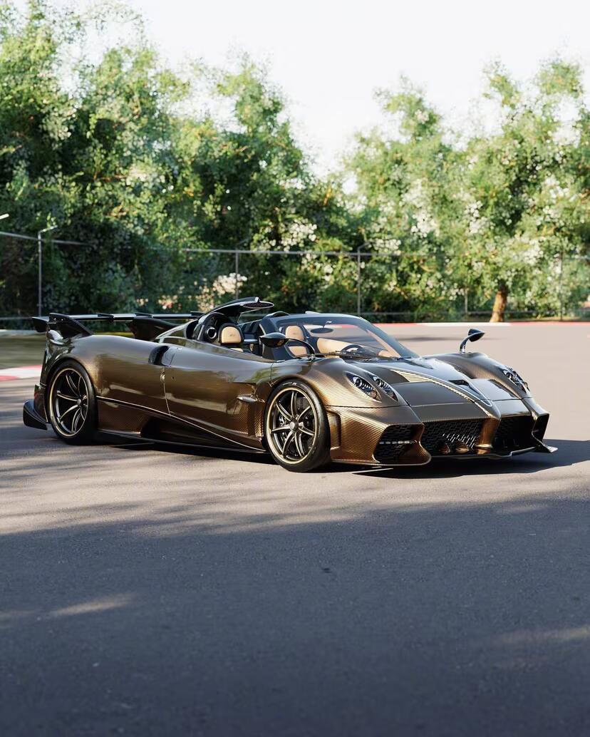 【风与火的敞开—帕加尼 Imola Roadster】帕加尼的世界里，硬顶与敞篷