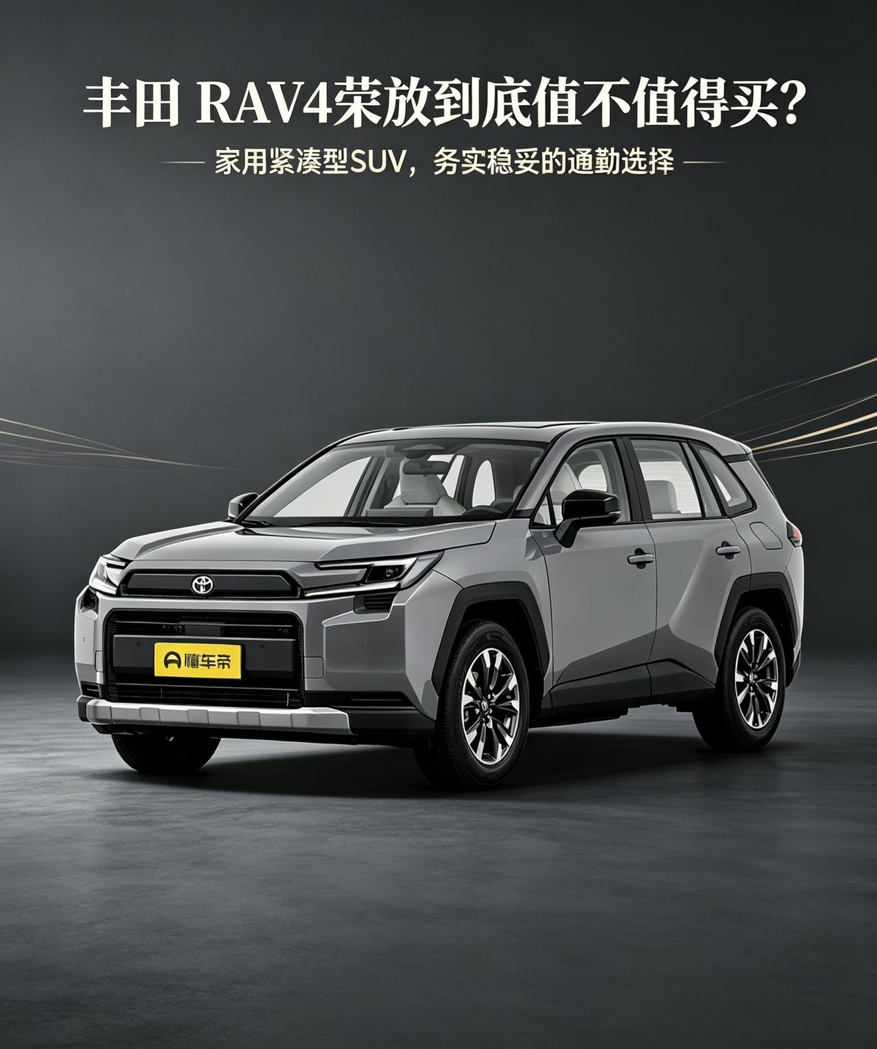 跑了好几个4S店看车，最后绕来绕去还是盯上了RAV4荣放。说真的这款车，我前前后