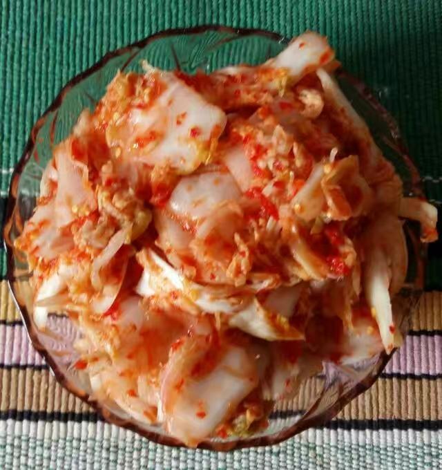 晒晒你手机里最近一张美食照片辣白菜～