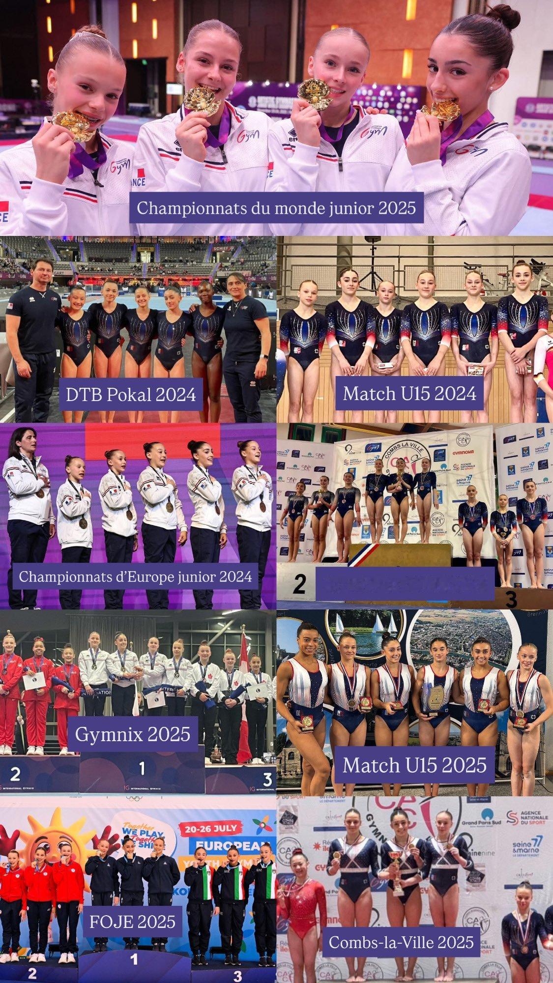 来自网友的总结，法国10line这两年在青年组真的是win everything