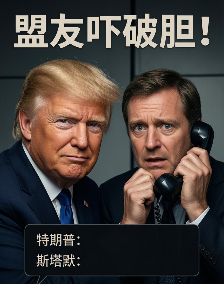 特朗普这回又玩了一把“借喜剧说正事”——法新社3月22日报道，他在“真实社交”上