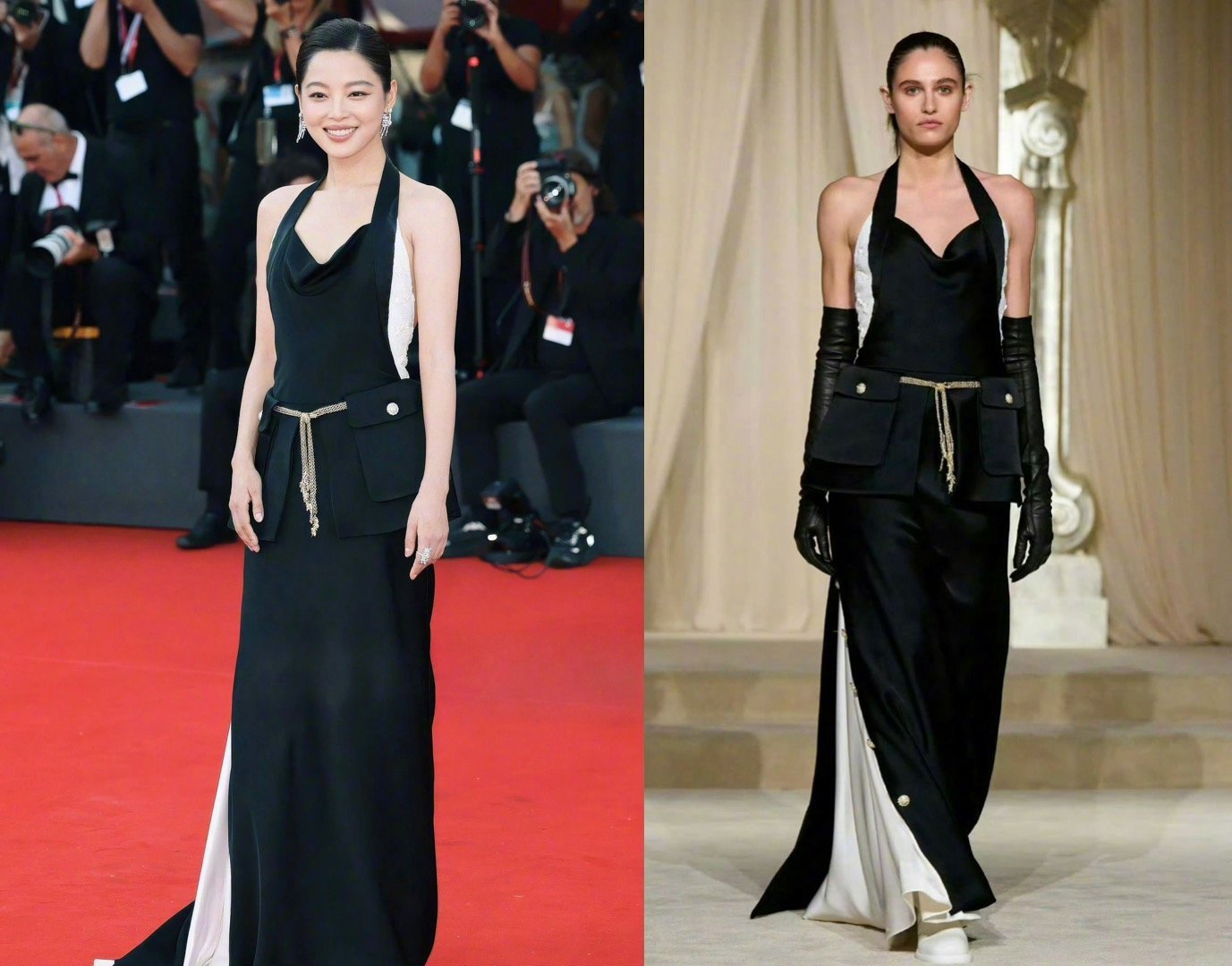 辛芷蕾顶奢待遇 辛芷蕾这个顶奢待遇真的厉害，身着香家2026高级手工坊系列登上时