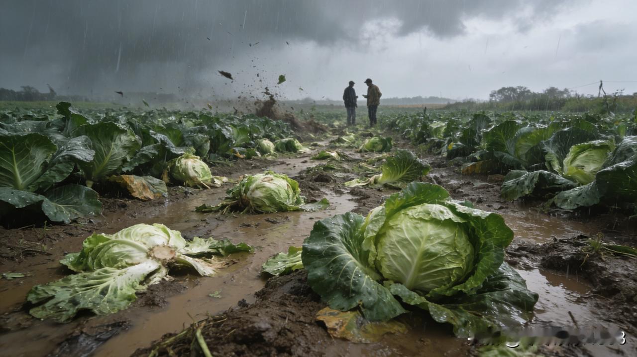 今天去菜市场买菜，被大白菜的价格惊到了！一个月前菜农还在发愁 “烂在地里没人要”