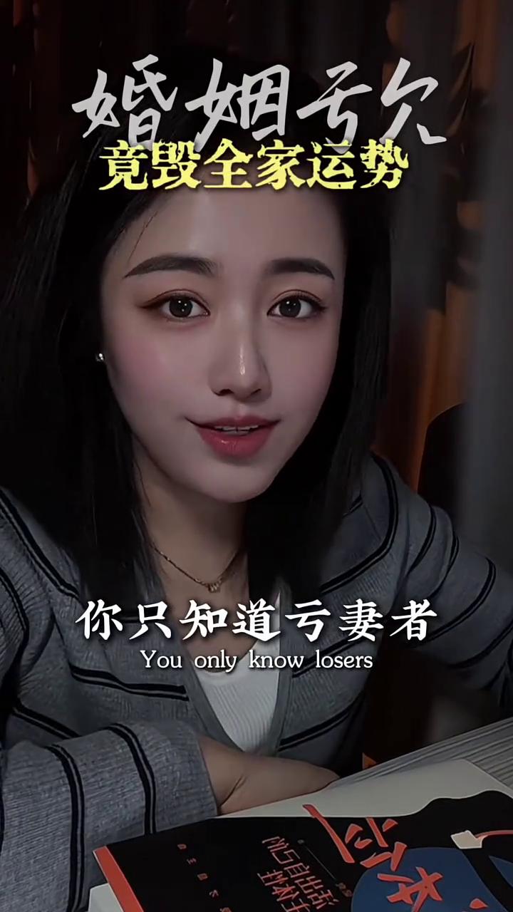 会过日子先学会惜人。
你只知道亏妻者百财不入，可你怎么不说下一句？所有人都在教男