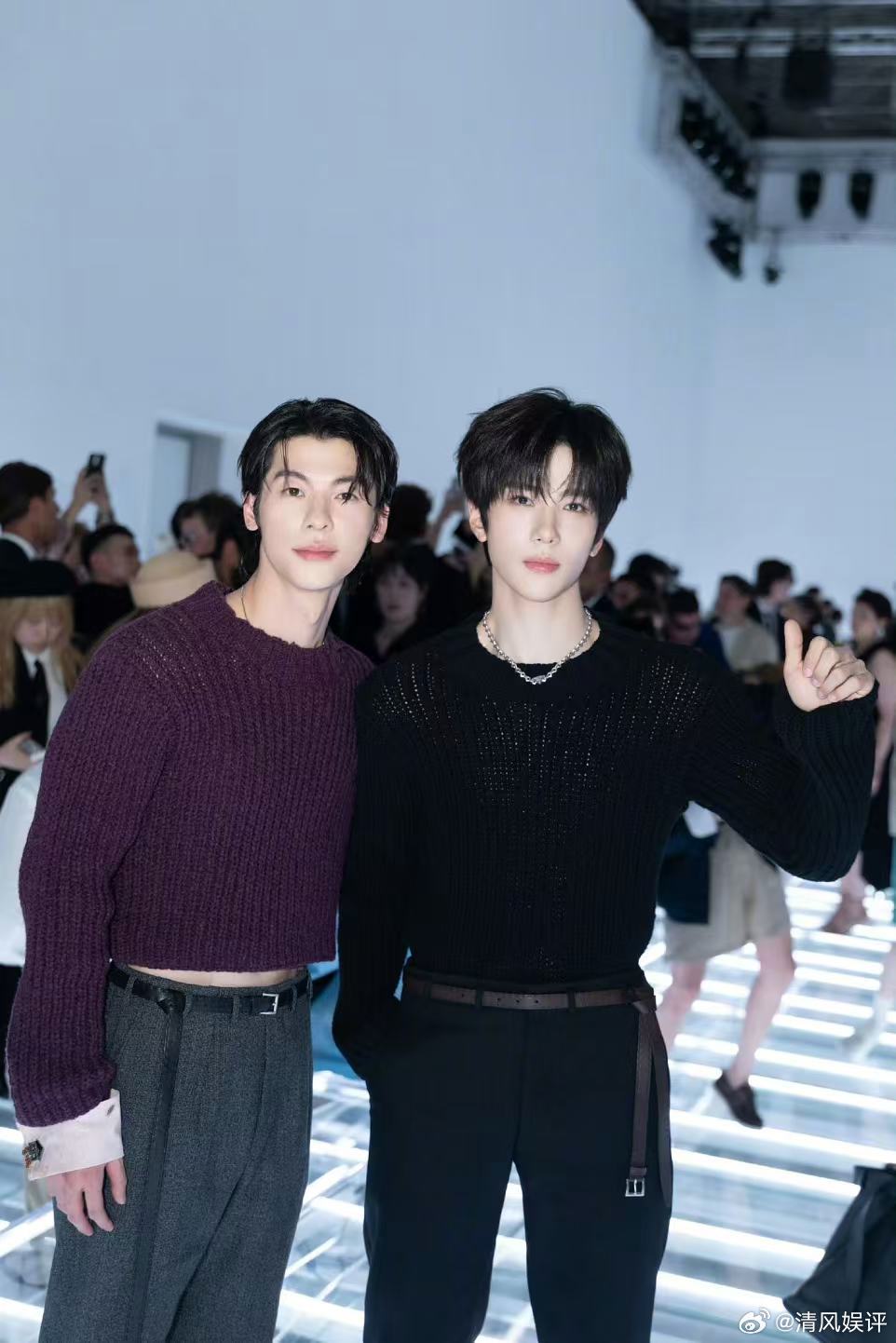 余承恩许光汉合照两个人的合照对我的眼睛很友好，就这么被颜值狠狠80不解释，也是让