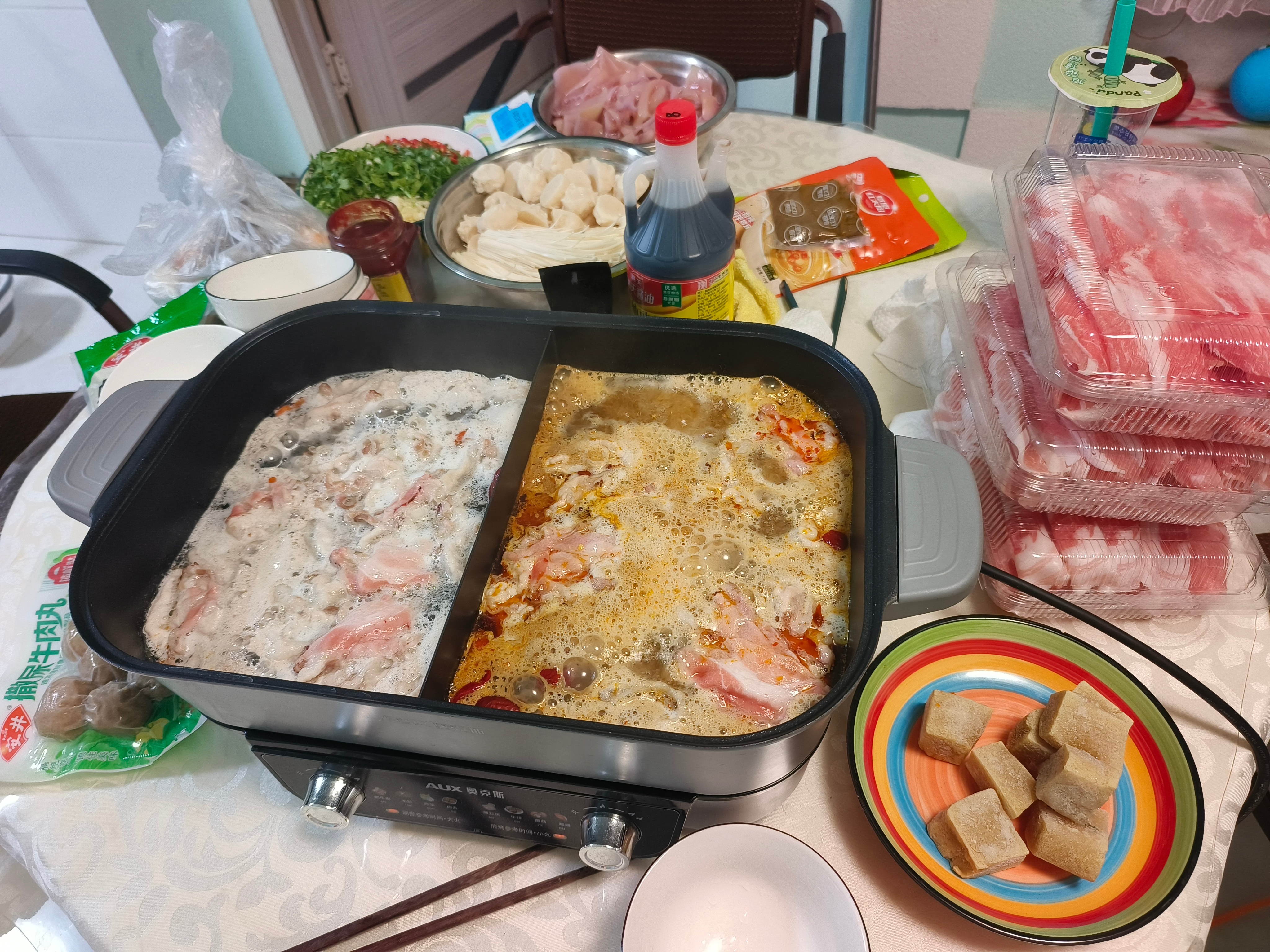 火锅🥘好吃😋 
