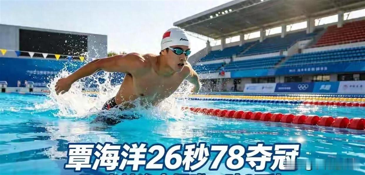 7月25日，中国首个室外国家级专业游泳赛事在成都双流体育中心游泳馆火热开赛。露天