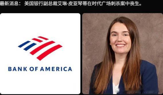 美国银行副总裁被捅了。32岁，中层，带个小团队。凶手是个精神病，随机作案。另一个