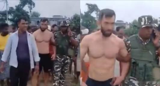 美男子印度边境非法越境被扣，随身搜出中国护照与AI设备疑点重重
据《印度斯坦时报